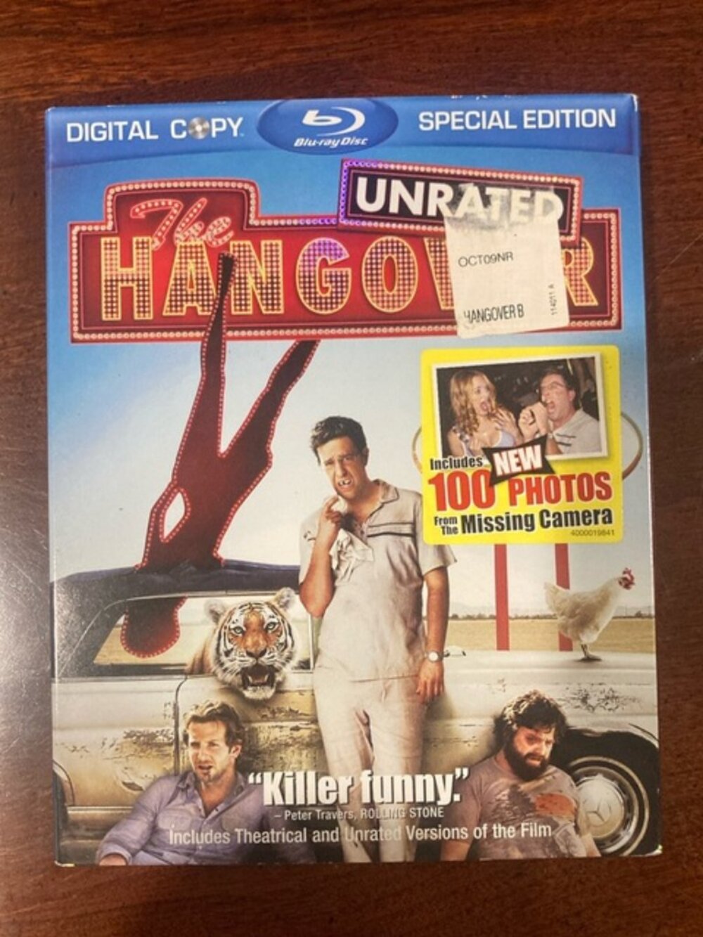 The Hangover (Unrated) (Blu-ray, 2009)